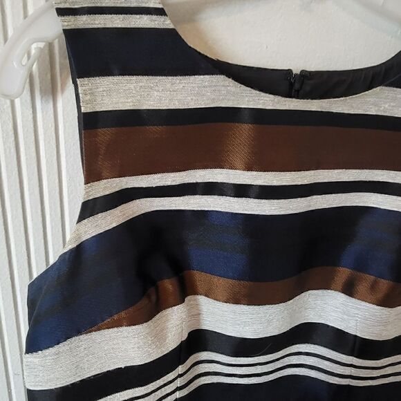 Ann Taylor Sleeveless Linen Blend Dress - Picture 7 of 9